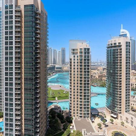 Downtown Dubai, Luxury 2 Bed 2 Bath Apartment - Pool, Gym, Aircon, Parking - Views Of The Dubai Fountain & Burj Khalifa Exterior foto